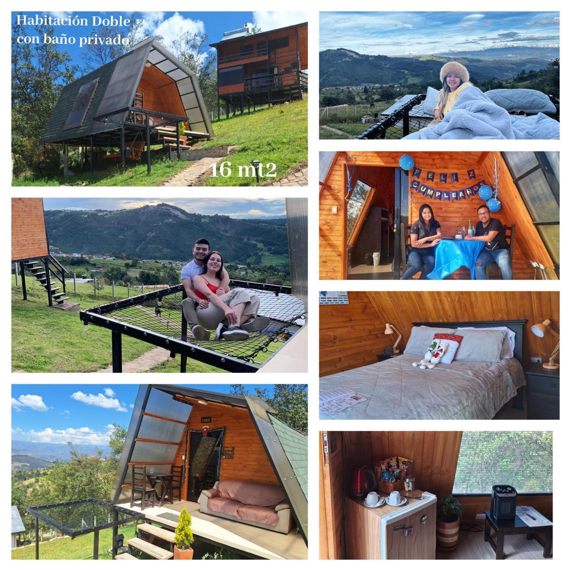 Glamping Hakuna Matata Monguí Exteriör bild